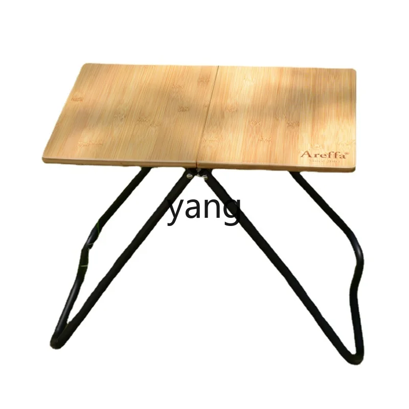 L'm'm Single Table Foldable Portable Camping Picnic Lightweight Table Bamboo Allegro Non-Mildew