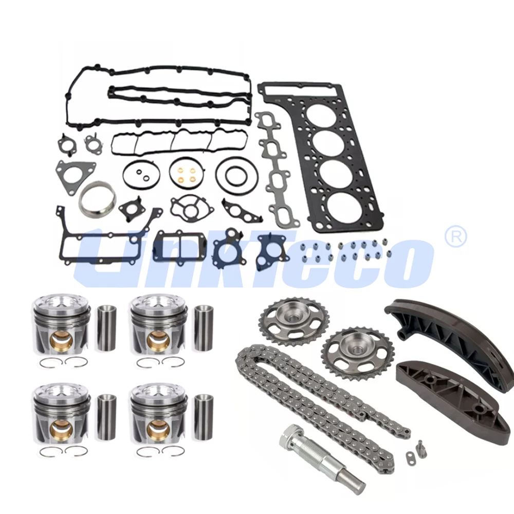 محرك إعادة بناء طوقا المكبس الدائري توقيت مجموعة صالح M651 2.1L الديزل لمرسيدس بنز GLE 300 d 4MATIC W166 2.1 L OM651.960