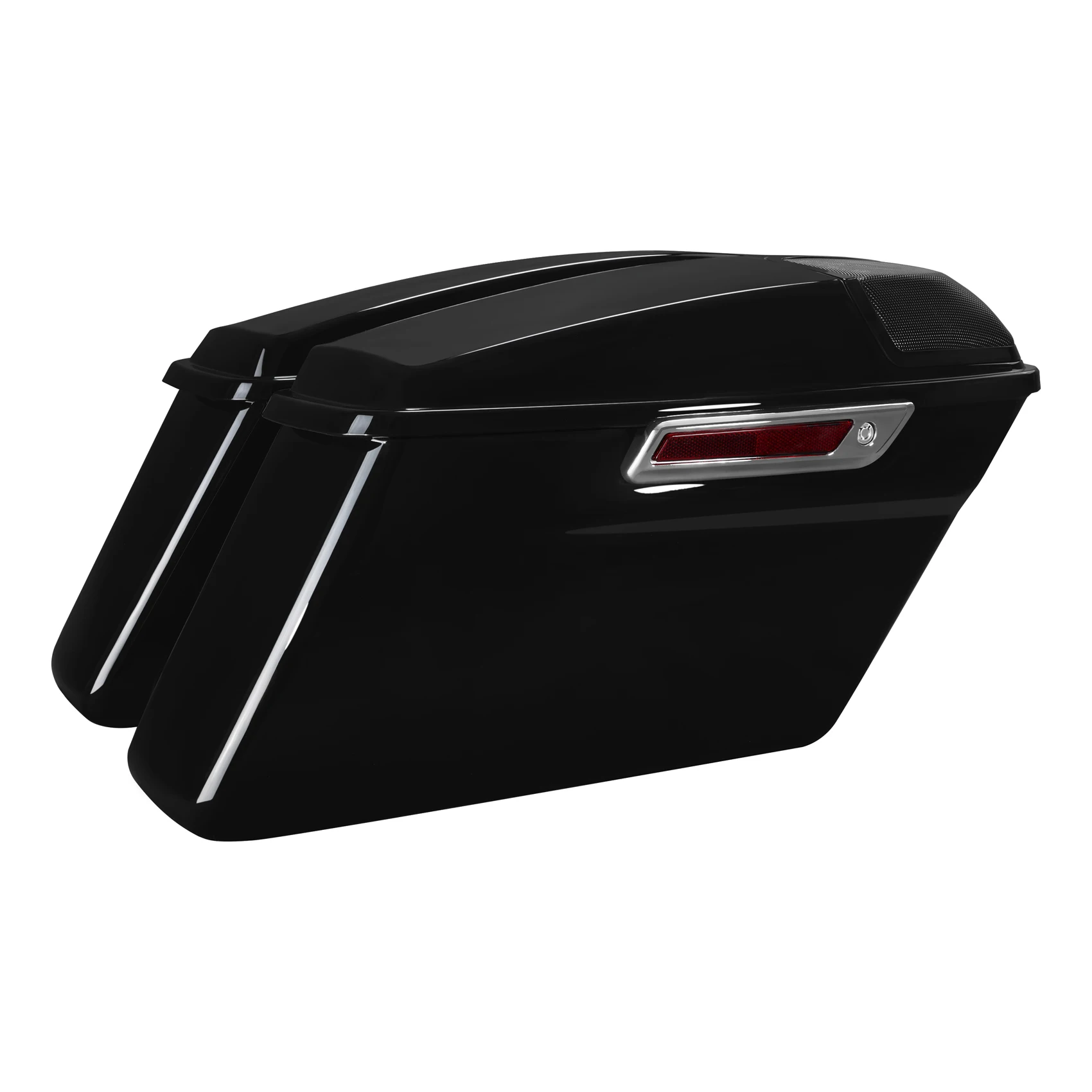 

Motorcycle Saddlebag W/ Cutout Speaker Grill For Harley Touring Road King Electra Glide Road Glide Ultra-Classic 2014-2023 19 18