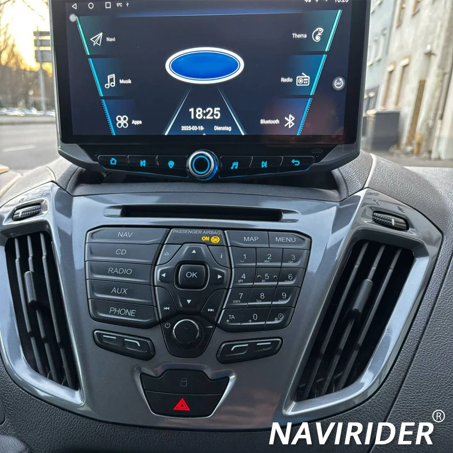 

10.88inch Android Auto For Ford Transit Tourneo Custom Ecosport Connect CarPlay Car GPS Multimedia Type-C Charging Mobile Holder