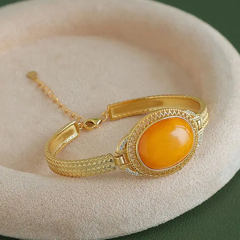 

New Chinese high-end auspicious cloud bracelet non-fading wedding supplies Valentine's Day gift for girlfriend