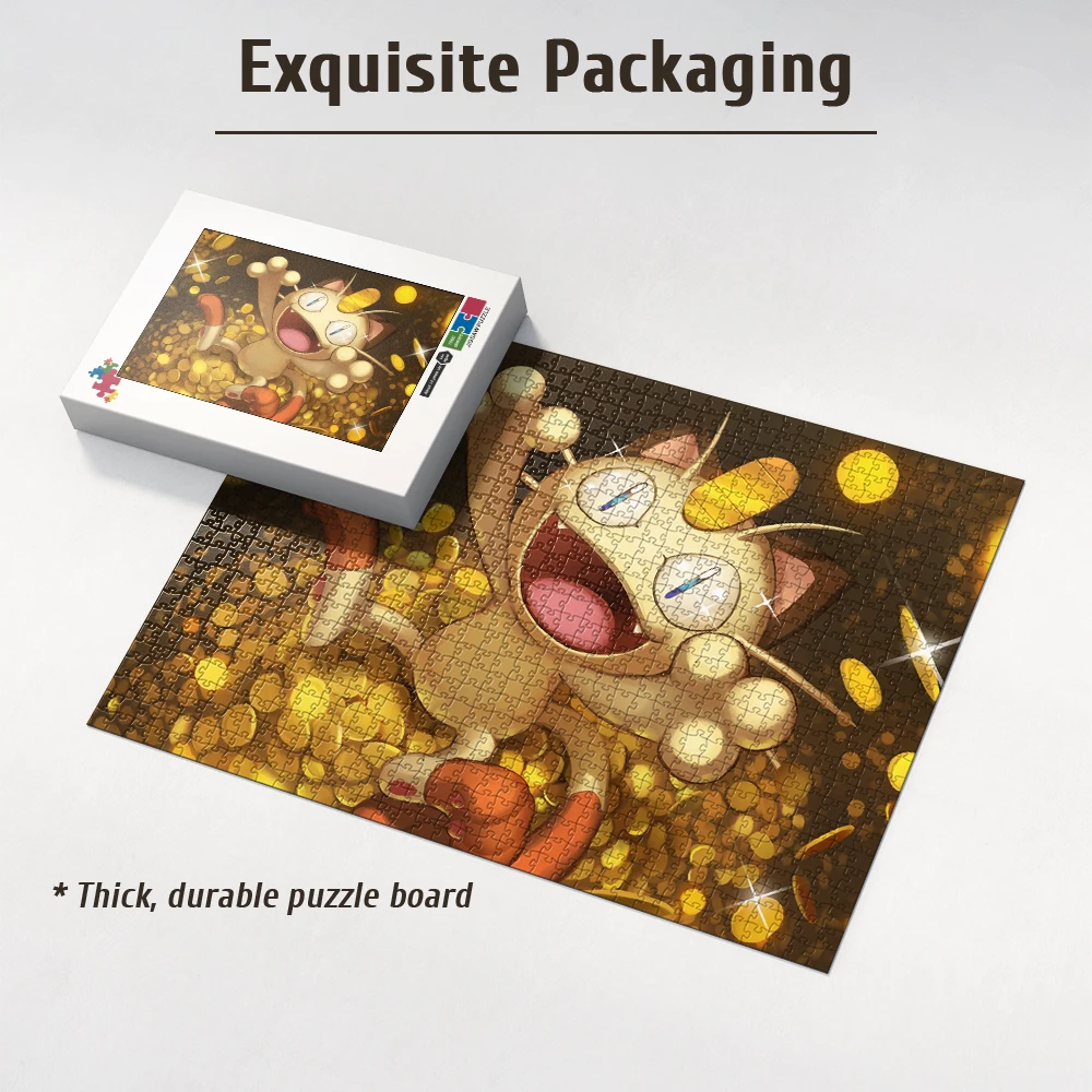 Japanese Anime High Voltage Pikachu & Raichu Scene Jigsaw Puzzle Multi Sizes