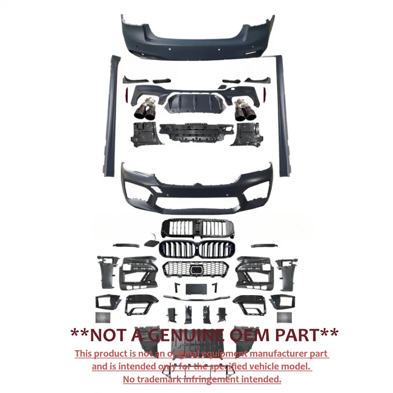 For BMW 5 Series G30 G38 Old To New Upgrade M5 Style Full Body Kit Modification Accessories