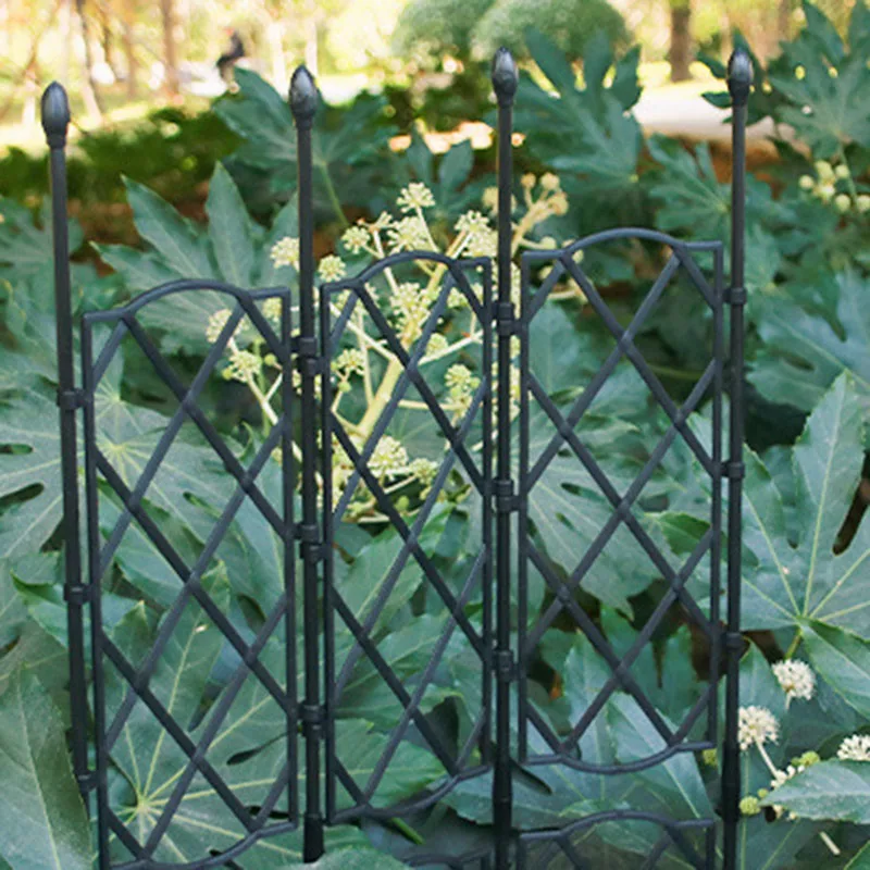 Outdoor Gardening Support Bracket for Climbing Flowers Reliable for pe and Iron Pipe Construction for Long lasting Use