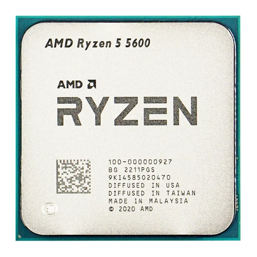 Imagen 2 del producto Procesador AMD Ryzen 5 R5 5600 3,5 GHz 6 núcleos 12 hilos 65 W LGA AM4 No nuevo