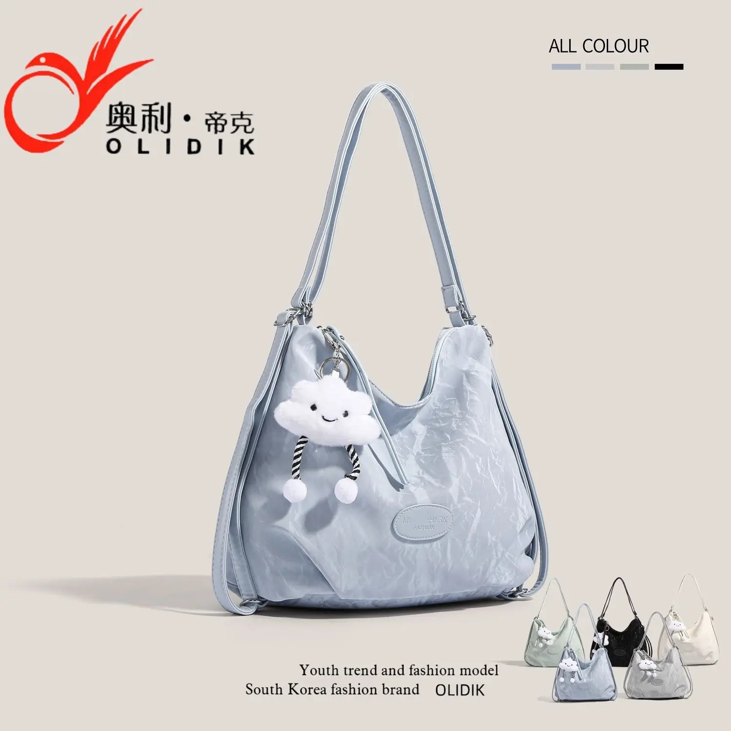 

2025 Multi-Function Backpack: Spacious Convertible Tote & Shoulder Bag for Premium Commuting