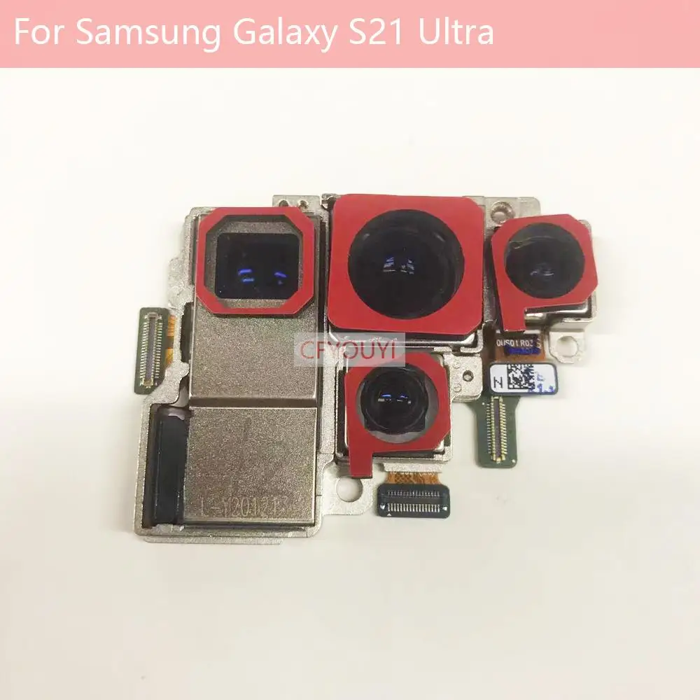 Camera Set (Telephoto + Depth + Wide + Main Camera) For Samsung Galaxy S21 Ultra 5G G998