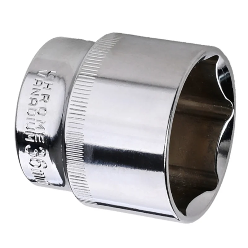 

A98E-36Mm Hex Socket 6 Point Socket Bit For Ratchet Wrench Auto Repair Hand Tools With Rust-Proof Drive