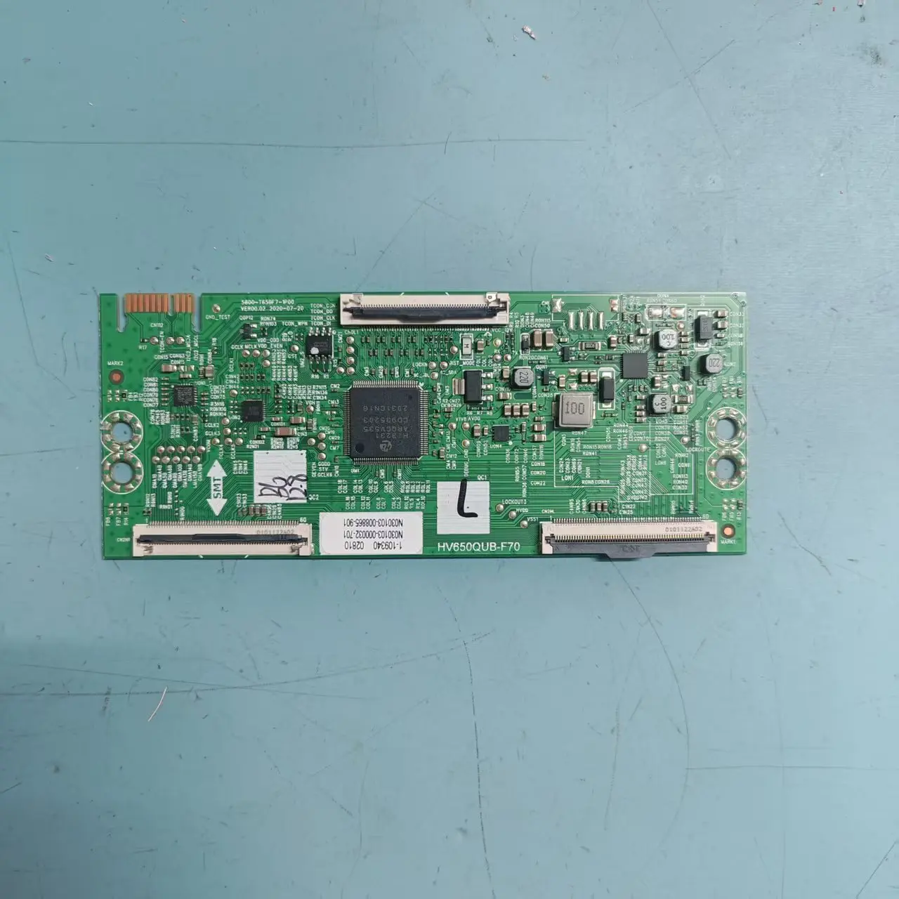 لوحة المنطق الأصلية مقاس 65 بوصة 5800-T65BF7-1P00 HV650QUB-F70 تم اختبارها وشحنها