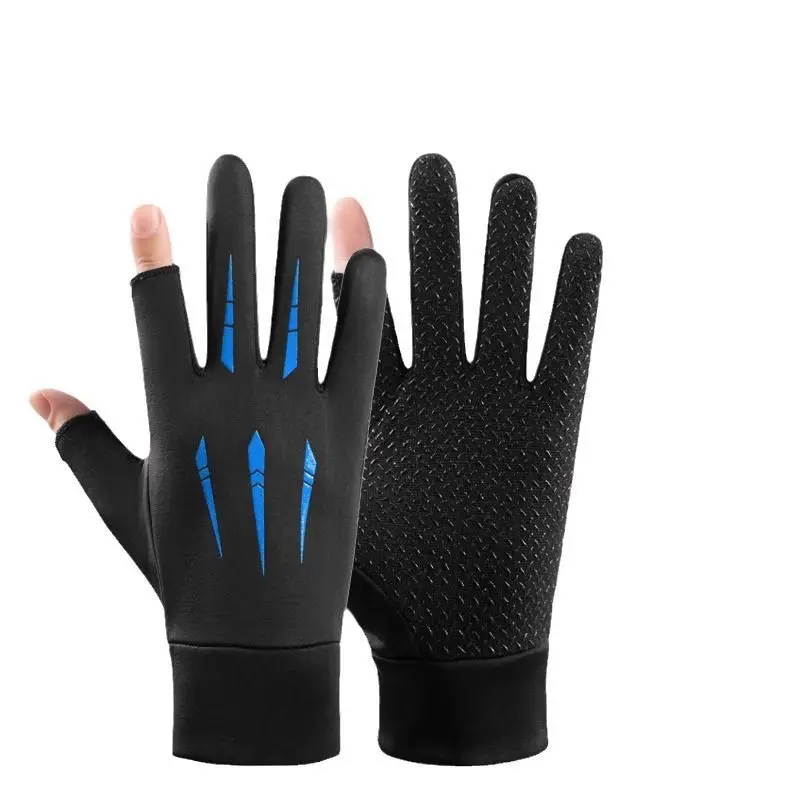 

Autumn and Winter Warm Gloves for Men, Thickened and Fleece-Lined, Motorcycle and Electric Bike Riding, Rainproof, Cold-Proof, W