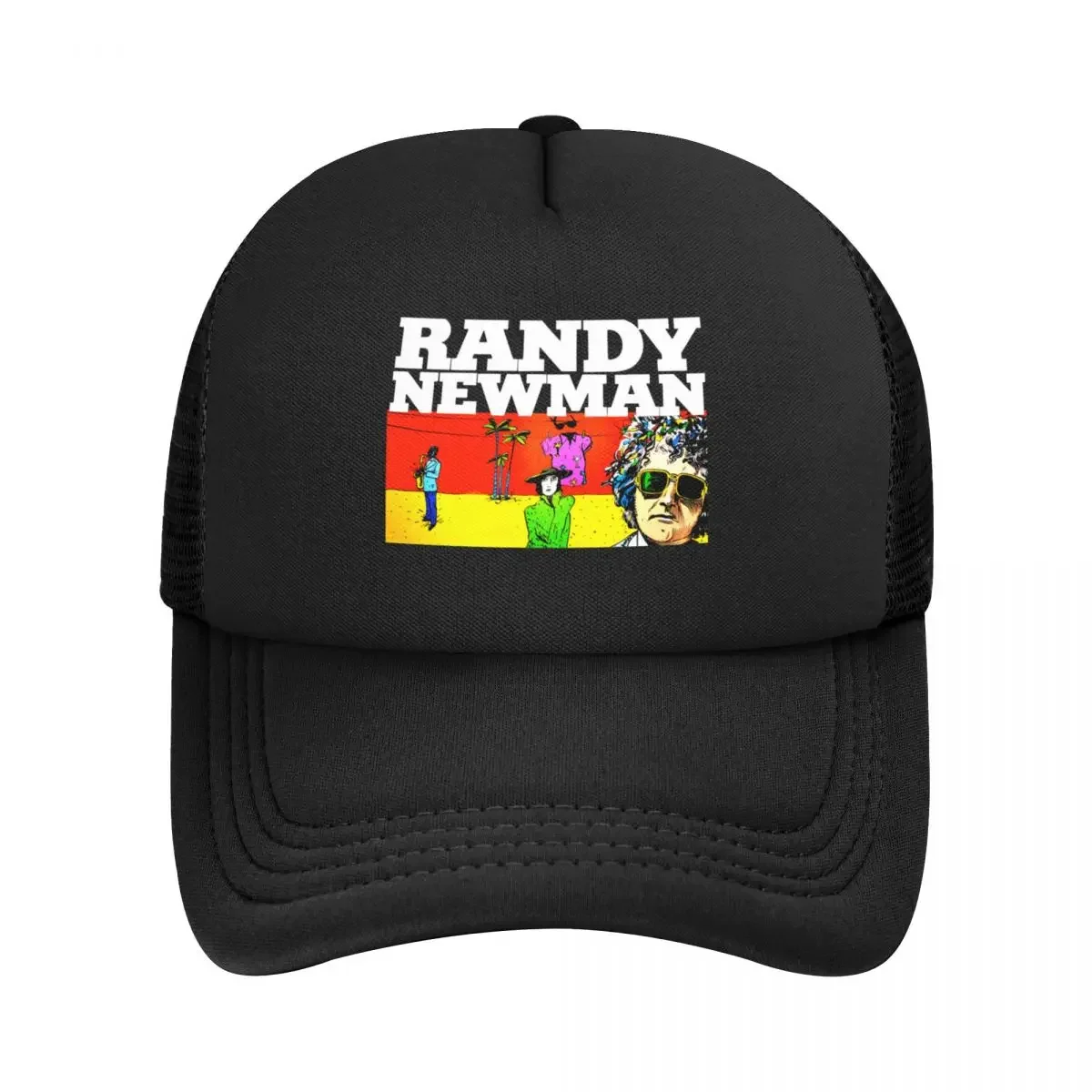 Baseball Caps Randy Newman Sail Away To Paradise Mesh Hats Sport Casquette Men Women Hats