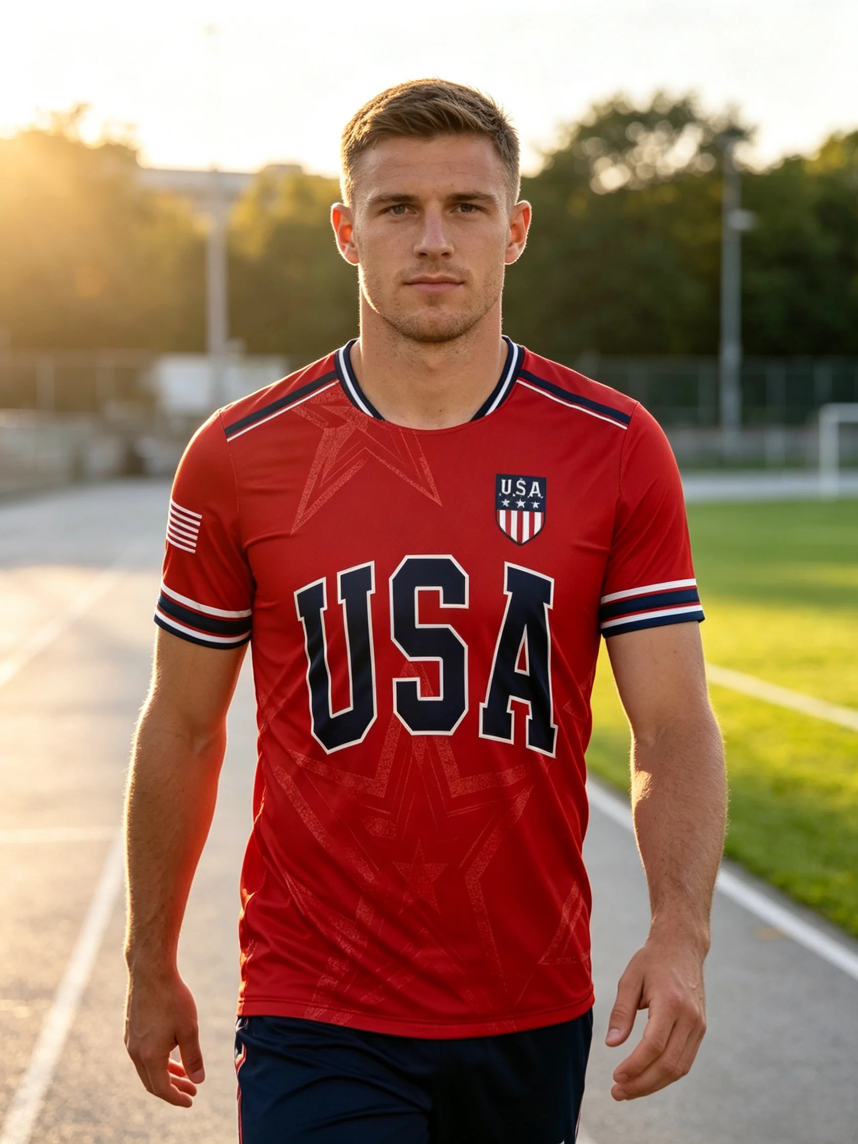 Weight‑free athletic jersey with roomy sport‑fit cut enabling flexible dribbling, sprinting and fast body‑turns