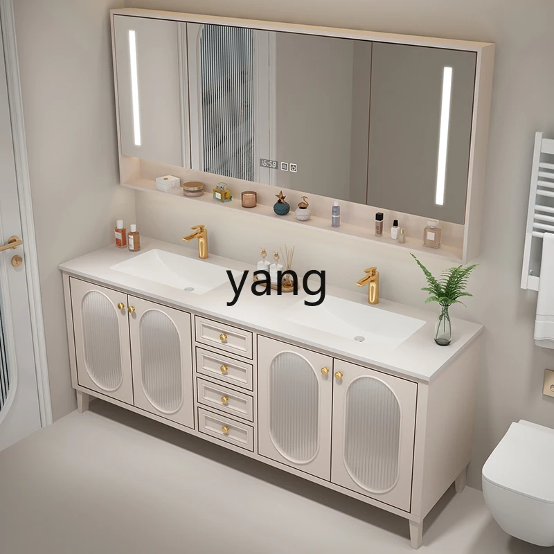 TGF الأمريكية كريم الرياح البلوط خزانة الحمام الذكية المرحاض لائحة سلس حوض غسيل الجدول #4