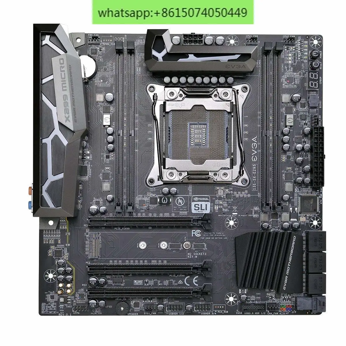 Основная плата игры EVGA X299 Micro mATX