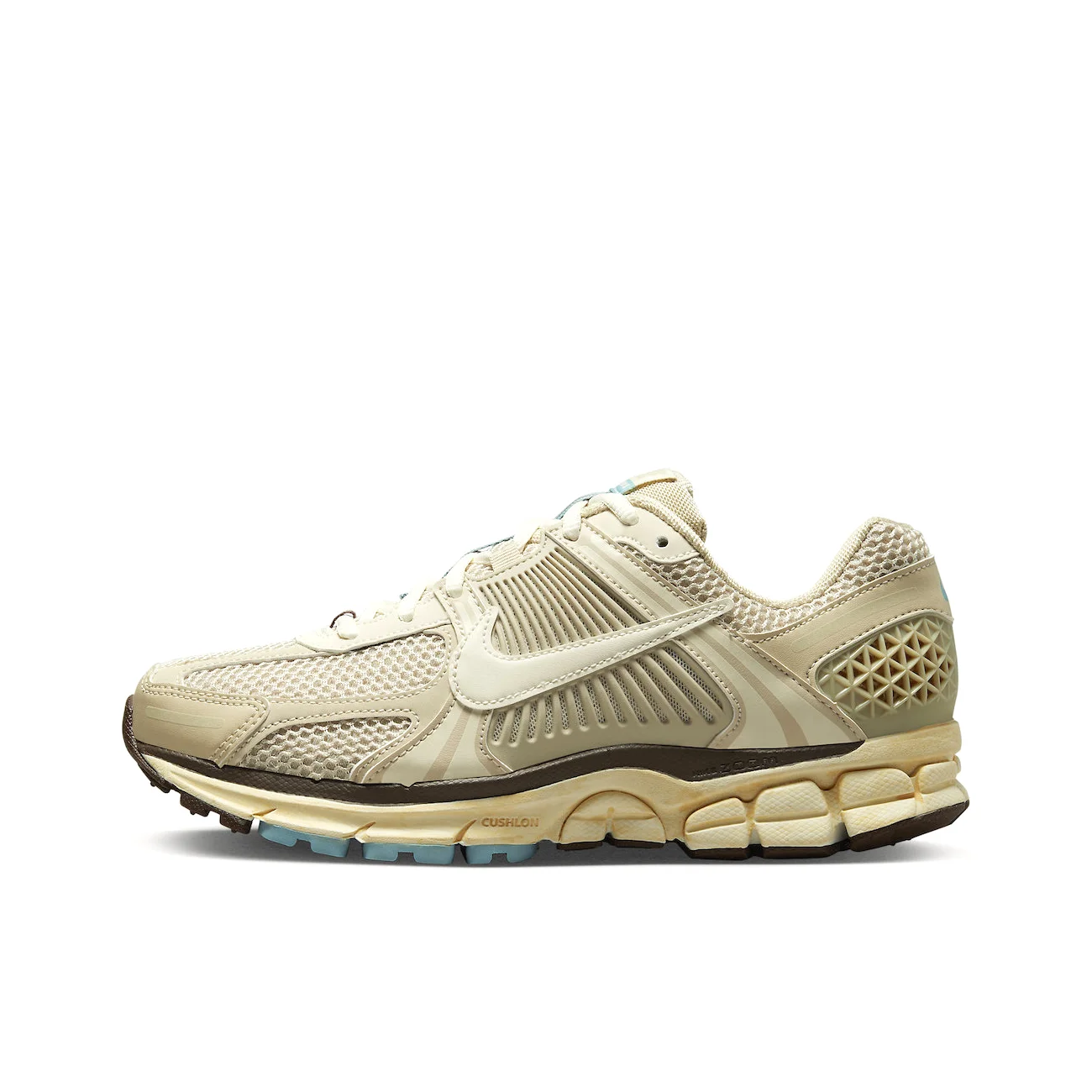 

Nike Zoom Vomero 5 Women and Men Oatmeal Tooth Light Chocolate Comfortable Cushioning Breathable Retro Running Shoes FB8825-111