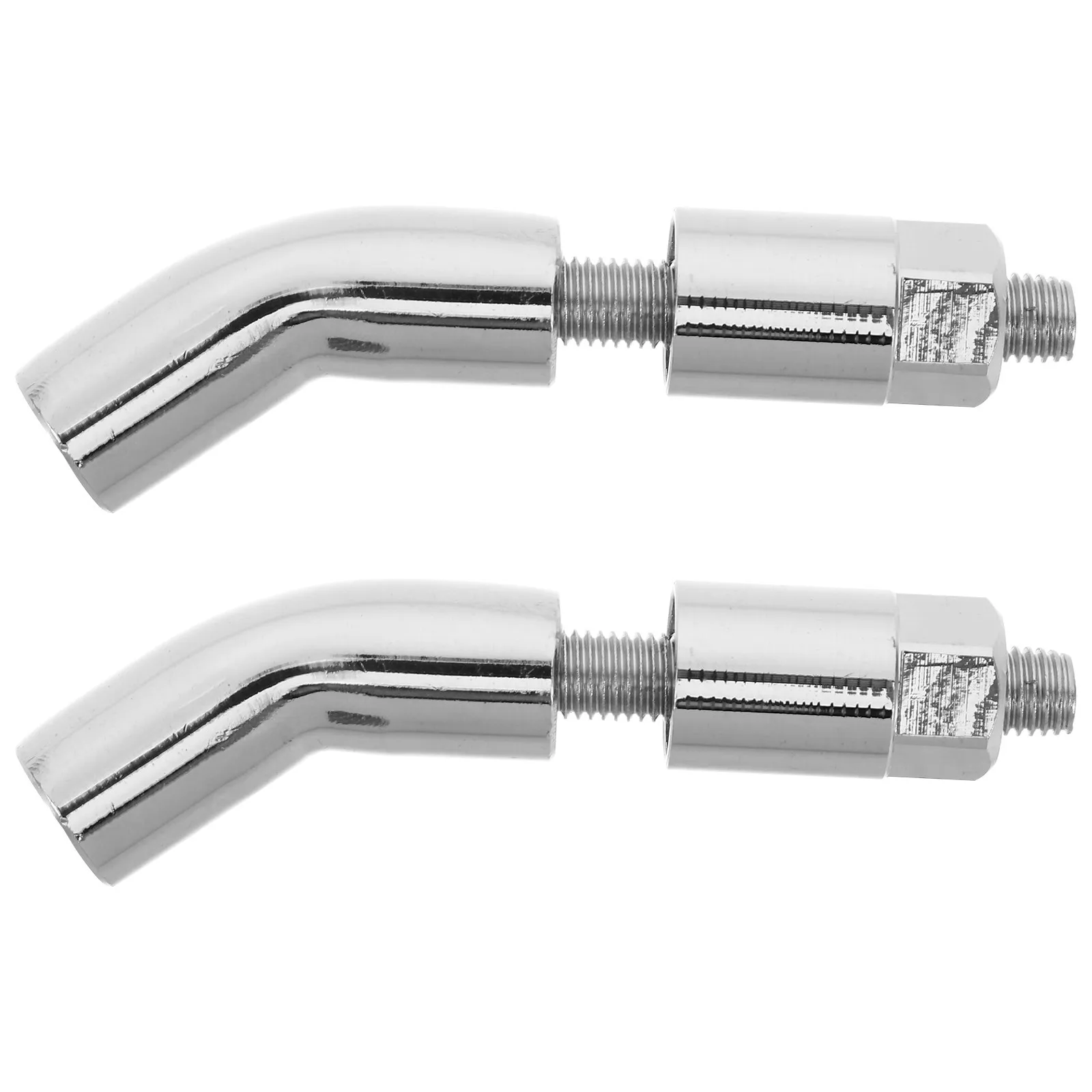 

1Pair Motorcycle Rearview Mirror Extension Bracket Universal Metal Holder Rearview Mirror Extender Rod for Handlebar Phone