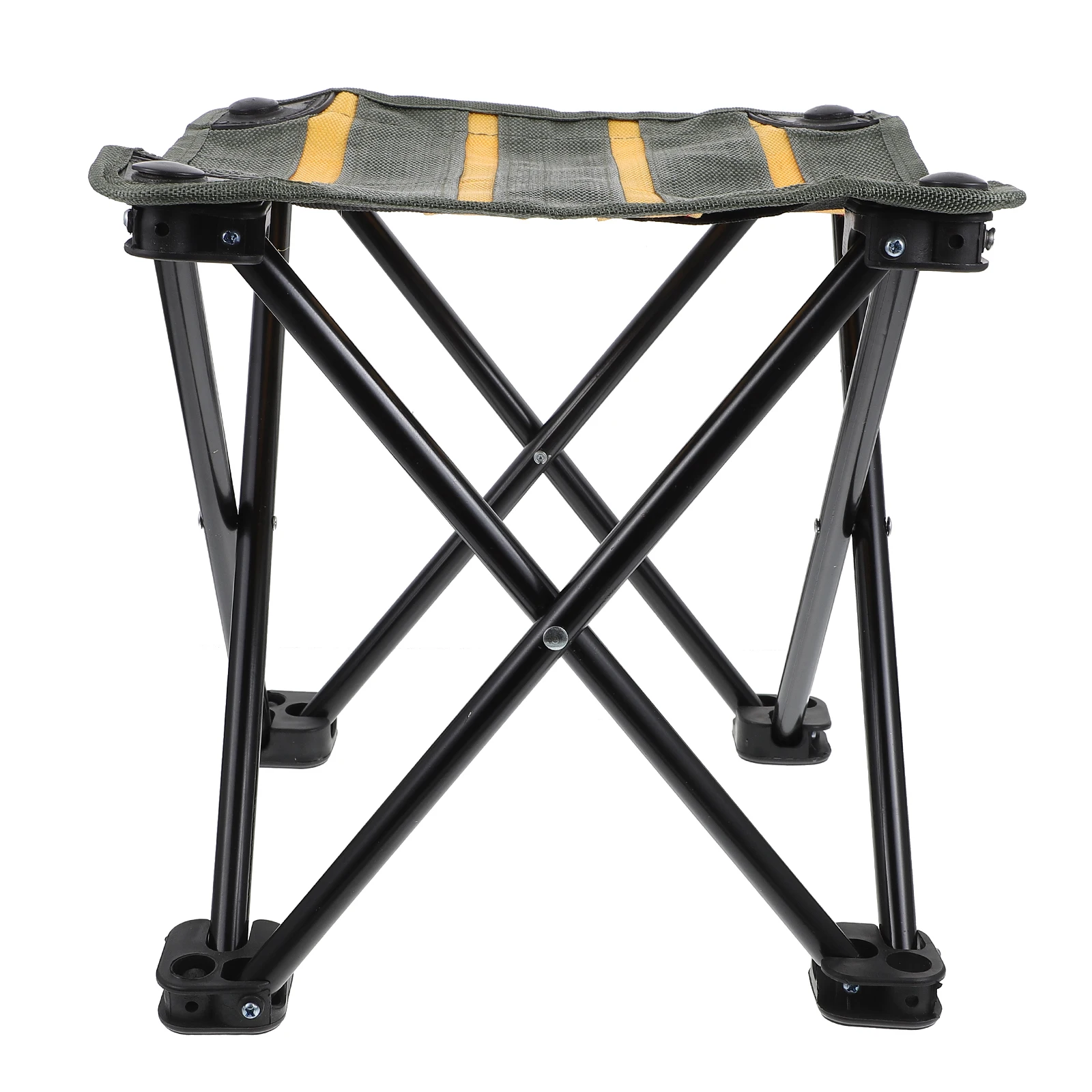 

Portable Folding Stool Lightweight Compact Camping Seat for Outdoor Fishing Hiking Balcony Garden Use Four Corners Design