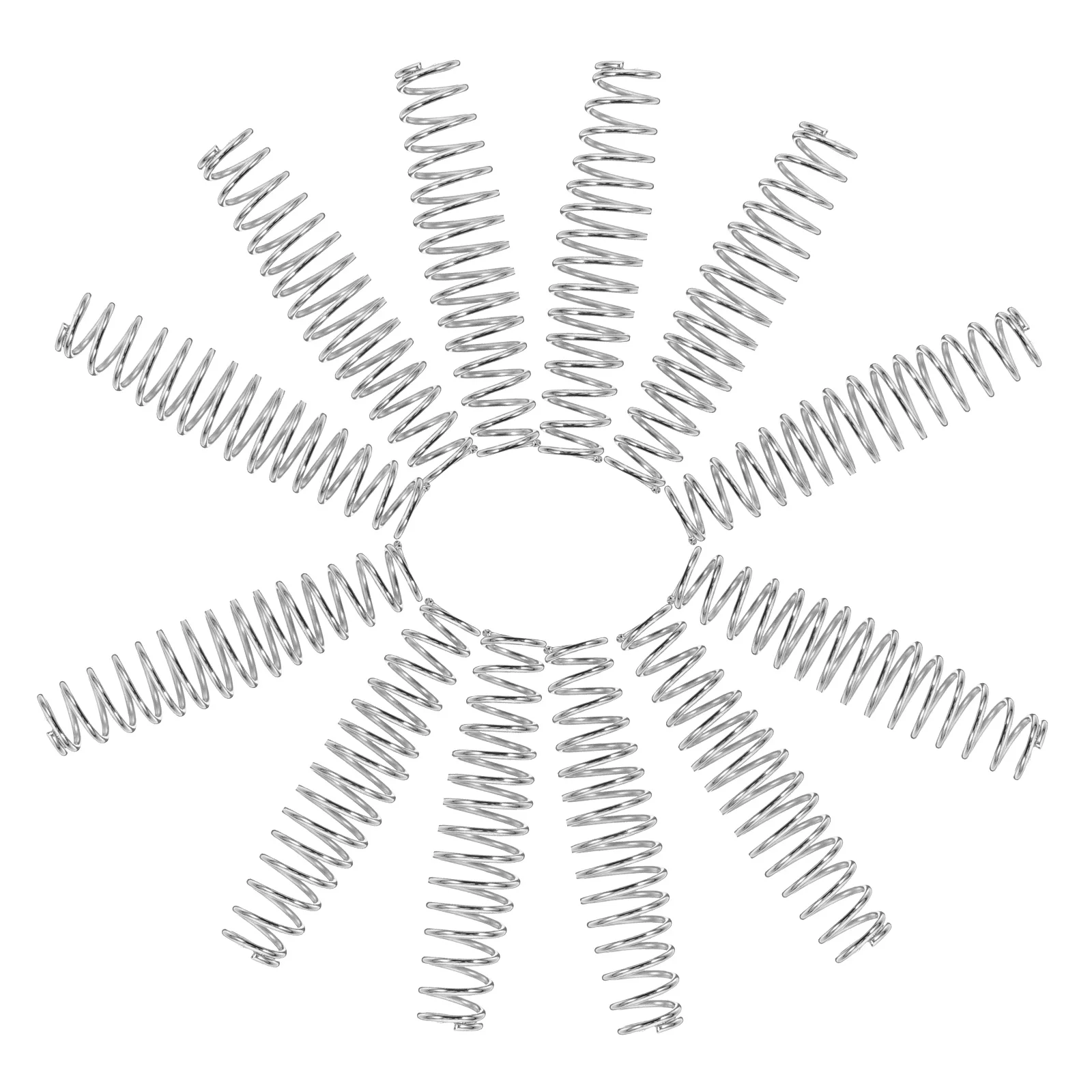 

12pcs Trimming Springs Stainless Steel for Garden Shears Pruners Plant Replacement Part Scissors Lightweight Portable
