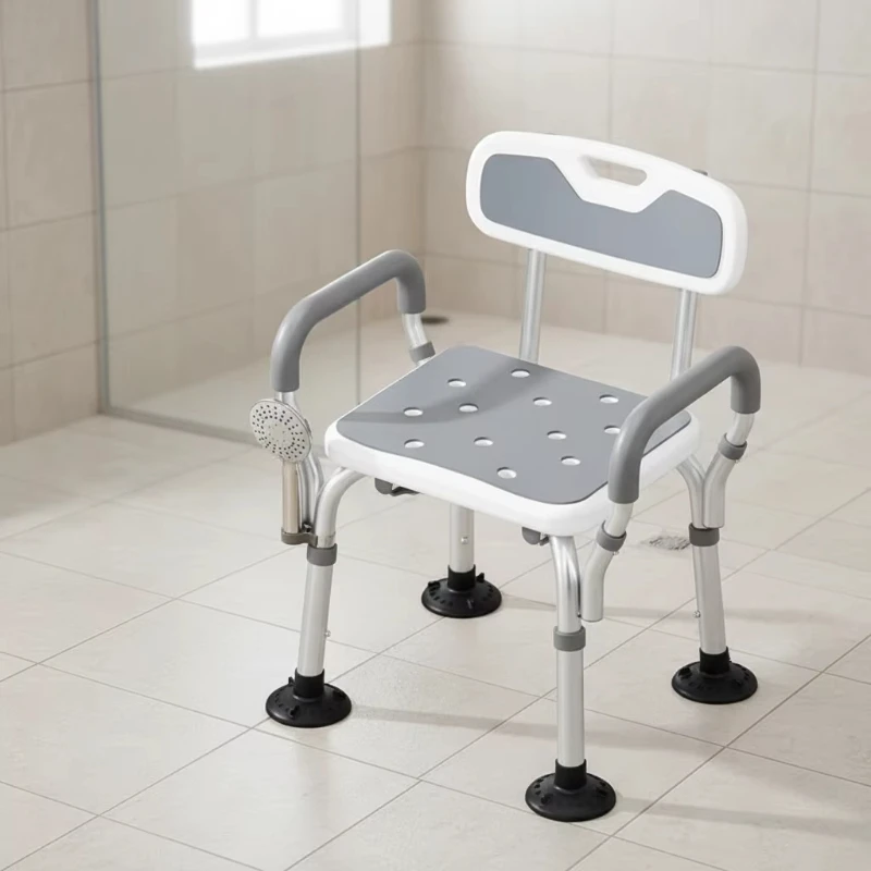 

Bath chair, aluminum alloy anti-skid design, stainless steel material, suitable for elderly patients