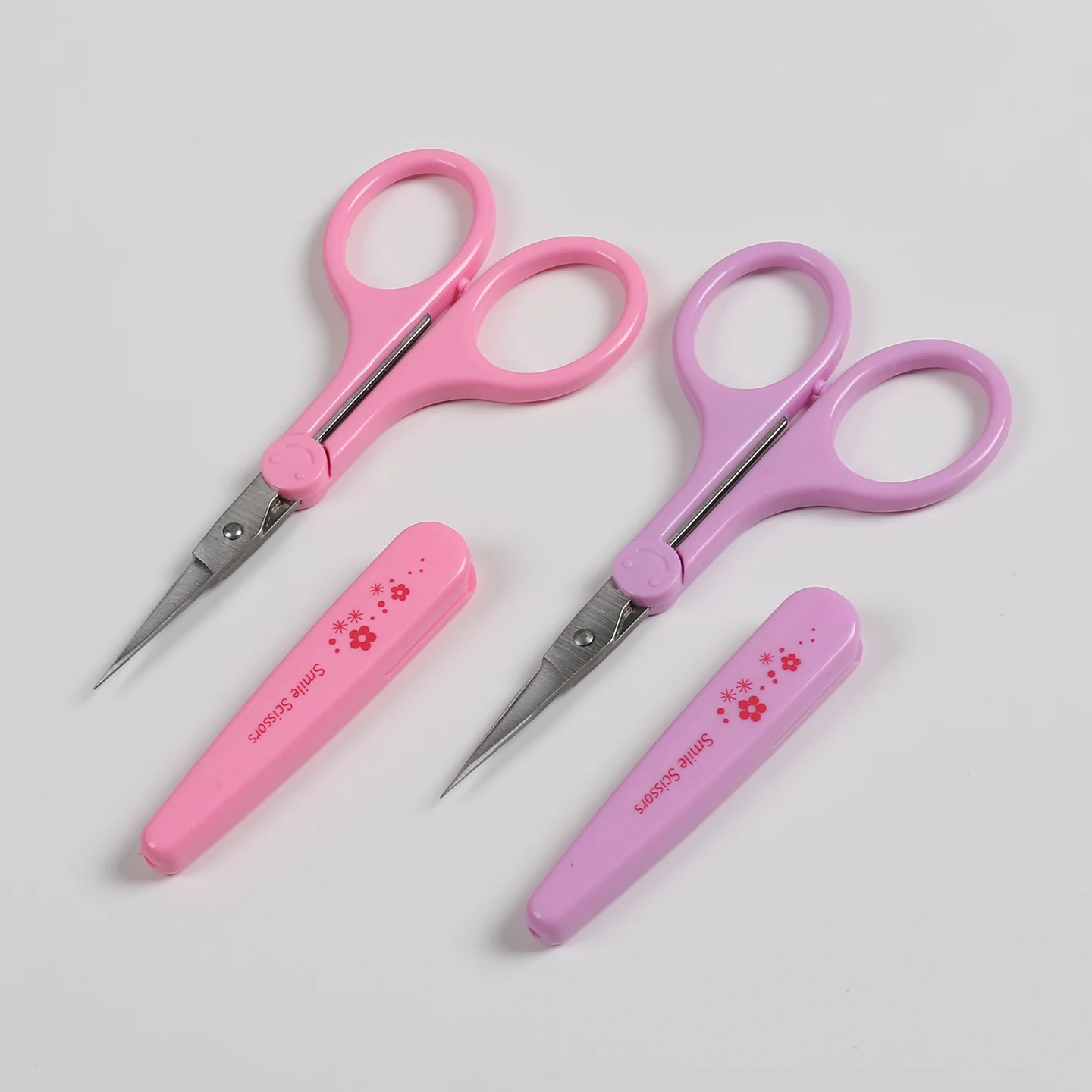 Stainless Steel Small Scissors with Protective Sheath Office Handheld Use Ideal for Handicraft Paper Cutting and Household Use