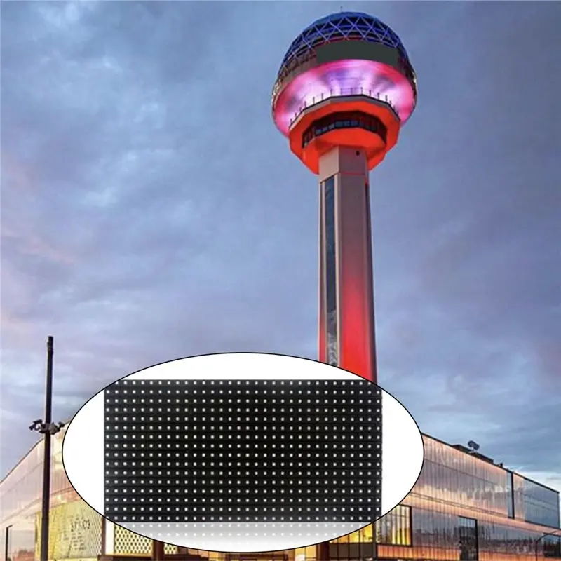 B50B-P10 Outdoor 320X160mm Module Full Color SMD3535 LED Display Screen 320X160mm 4S Lowest Price
