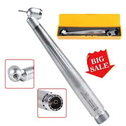 Dental 45 Degree Surgical High Speed Handpiece Single Water Spray Push Button Turbine 2/4Hole Nsk Type