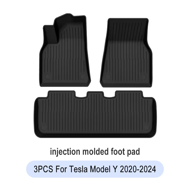 2019-2025 Kofferbak Mat Voor Tesla Model Y Model 3 hoge land Vloermat Bagage Mat TPE waterdichte Anti-Slip Set Vloervoering Mat