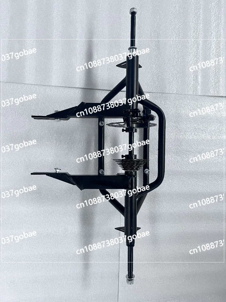 

Аксессуары для трехколесного велосипеда с питанием от человека, педальный трехколесный велосипед для пожилых людей, задняя ось, колесо, задняя корзина для цветов