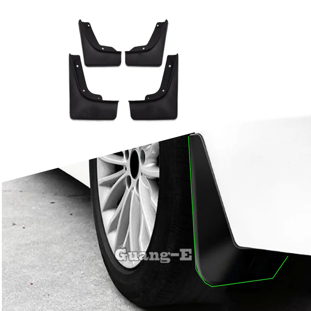 

For Hyundai Elantra Avante 2016 2017 2018 2019 2020 Car Plastic Fender Soft Mudguard Protection Flap Splash Mud Guard Frame 4pcs