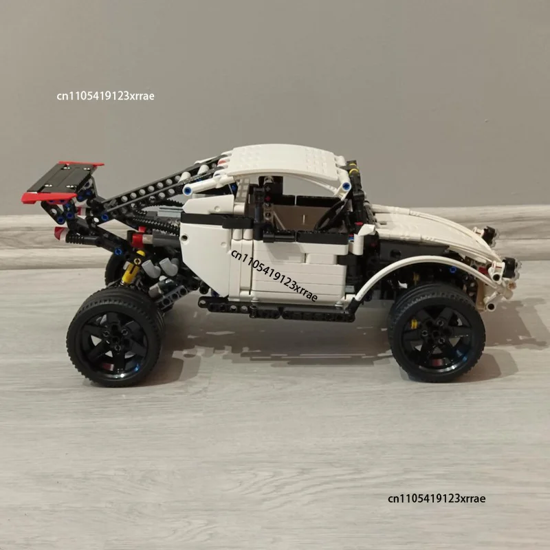 NEW Beetle Buggy Super Race Car Building Blocks DIY MOC Sports Champions Vehicle Assemble Bricks Kids Toys Birthday Gifts 42096