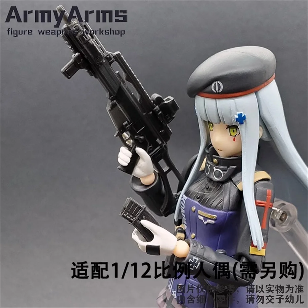 Fanatic ArmyArms Escala 1/12 Acessórios de Soldado HK G36K Conjunto de Rifle de Assalto Modelo de Plástico Fit 6 ''Figura de Ação Corpo Em Estoque