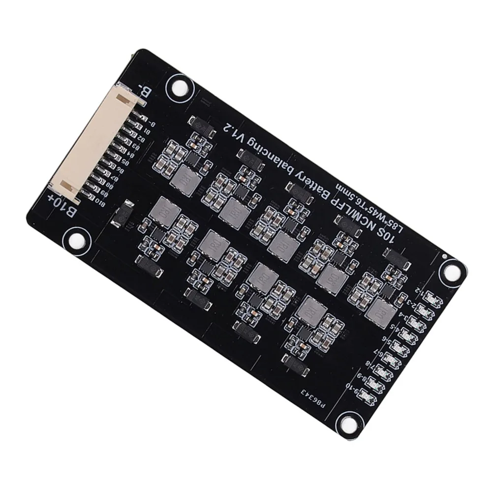 Inductive 10S Battery Balancer 1.2A Adjacent Equalization Battery Active Equalizer 2.0V - 4.5V Ultra Low Internal Resistance