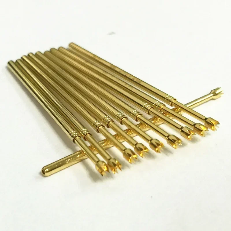 100PCS INGUN Probe GKS100 288 150 A2000/A3000 Eight-Claw Torx Head 1.36mm Spring Test Pin For Circuit Board Testing