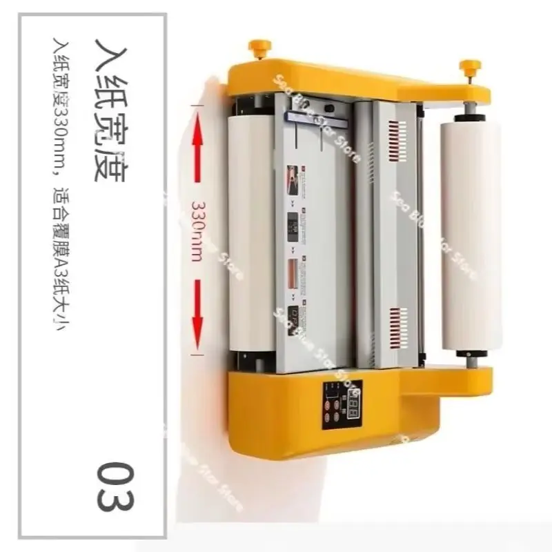 Upgraded Sealing Machine, ToolsSingle and Double-sided Laminating and Rolling Machine Small Laminating Machine Semi-automatic