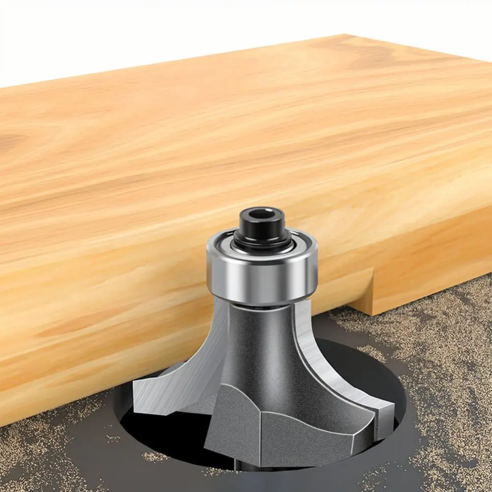 For For Furongjincheng Woodworking Round Over Router Bit Milling Cutter Trimmer Wood Edge Forming Carpenter Tool Milling Edge