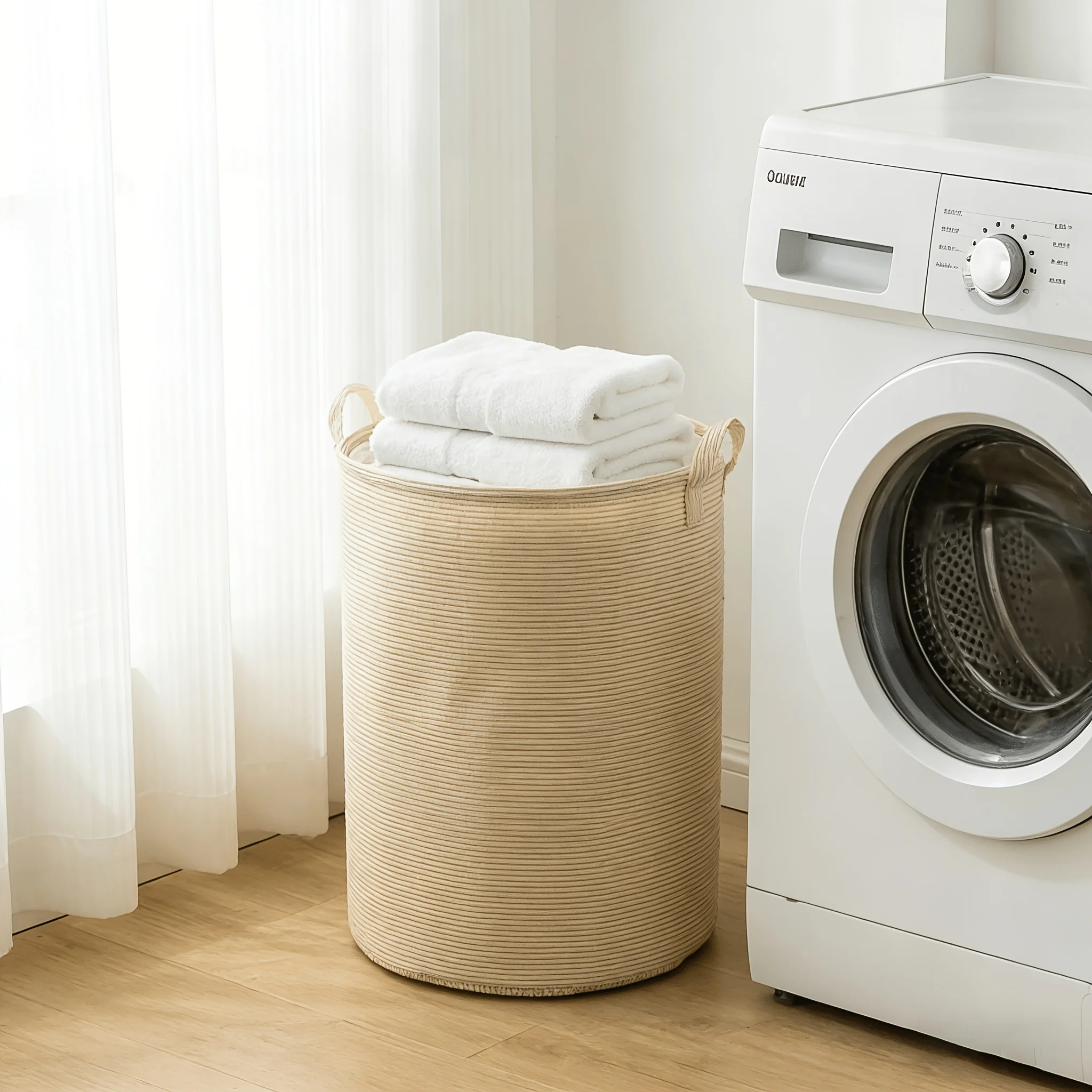 Foldable household bathroom storage bucket, toy clothing storage basket, dormitory sorting clothes laundry basket