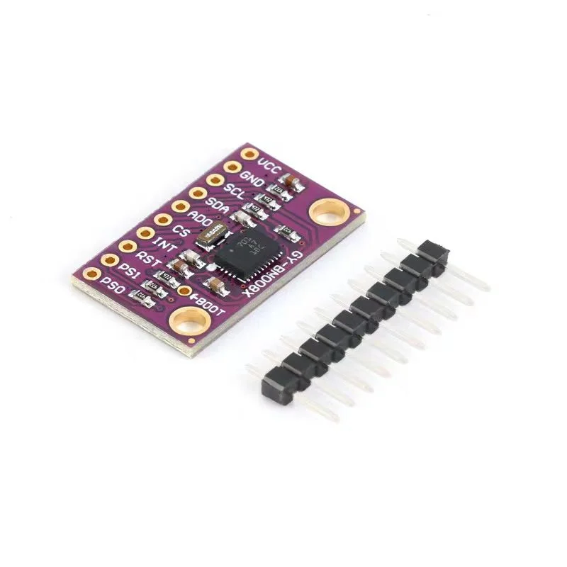 BNO080 9-axis sensor module, accelerometer, gyroscope, magnetometer, 9DOF AHRS/IMU