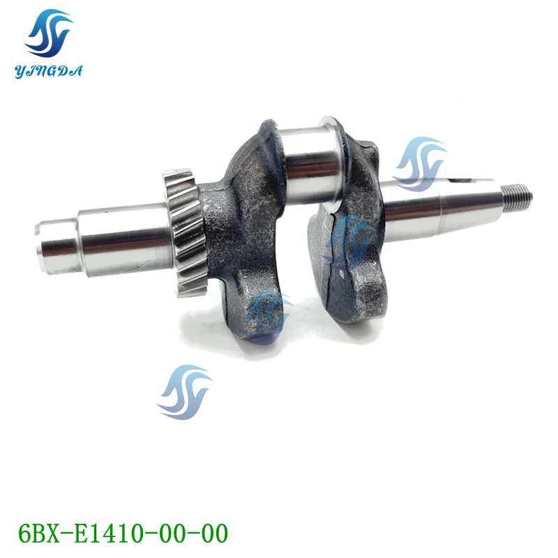 

6BX-E1410-00-00 Crankshaft For YAMAHA Outboard Motor 4T 4HP 5HP 6HP Parsun 6BX-E1410-00，6BX-E1410