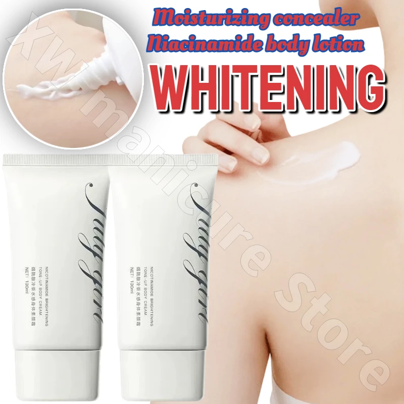 

Niacinamide Body Lotion Brightens Skin Tone Inhibits Melanin Moisturizes Body Care Lotion Body Nude Makeup Concealer 130g