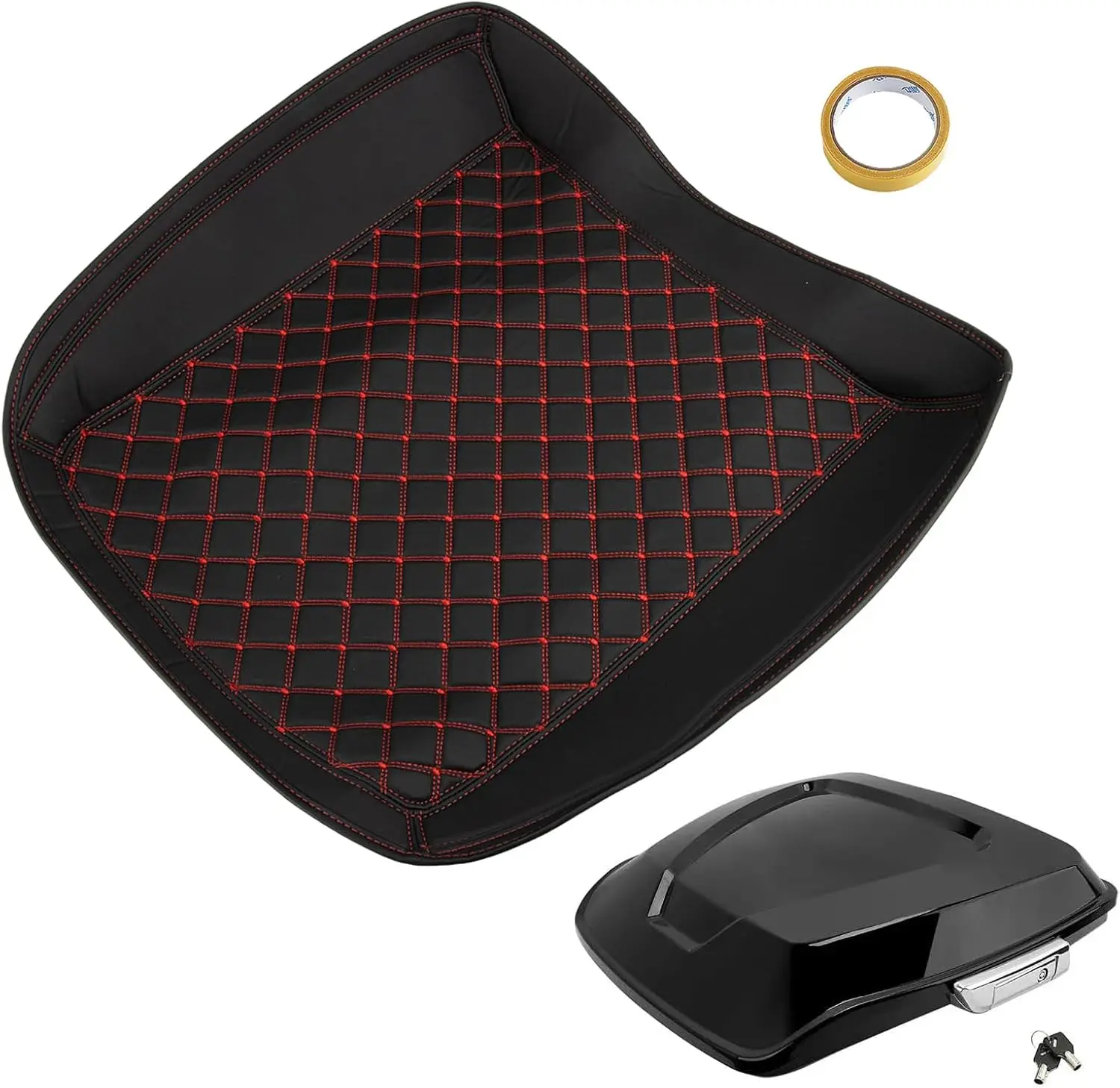 Motorcycle Razor Tour Pack Trunk Mat Insert Liner Tour Pack Liners for Touring Road King Road Glide Street Glide 1997-2024