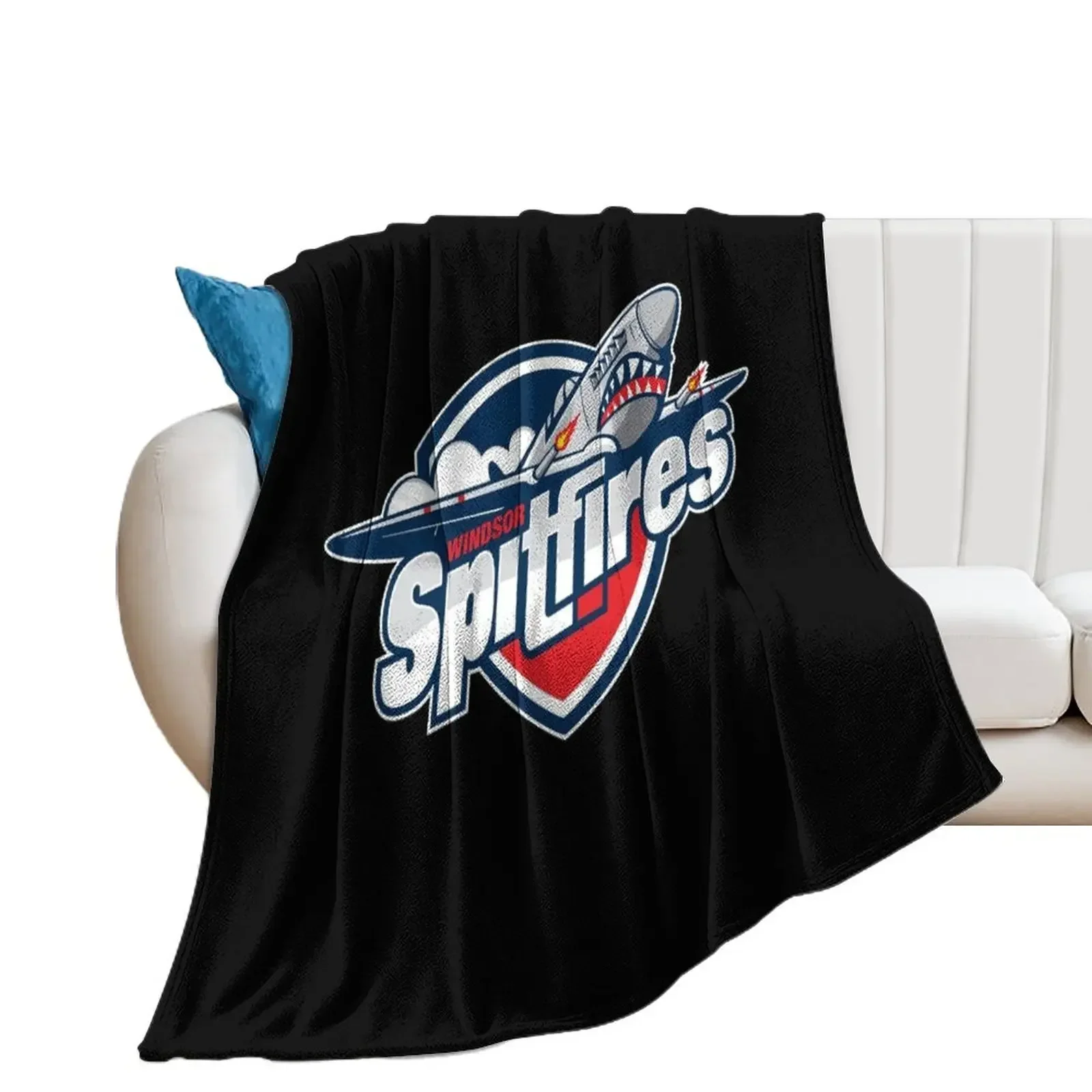 Windsor Spitfires Throw Blanket for babies Tourist Blankets