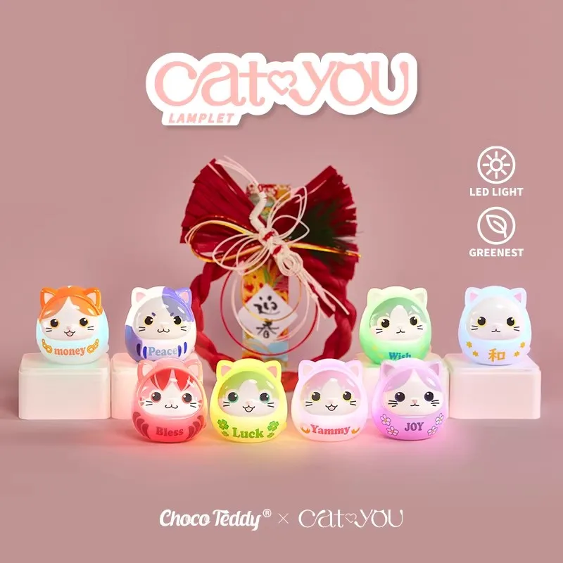 

Dharma Small Lamp Series Blind Box Cute Anime Action Figure Dolls Desktop Ornaments Decor Toys Accessories Gifts