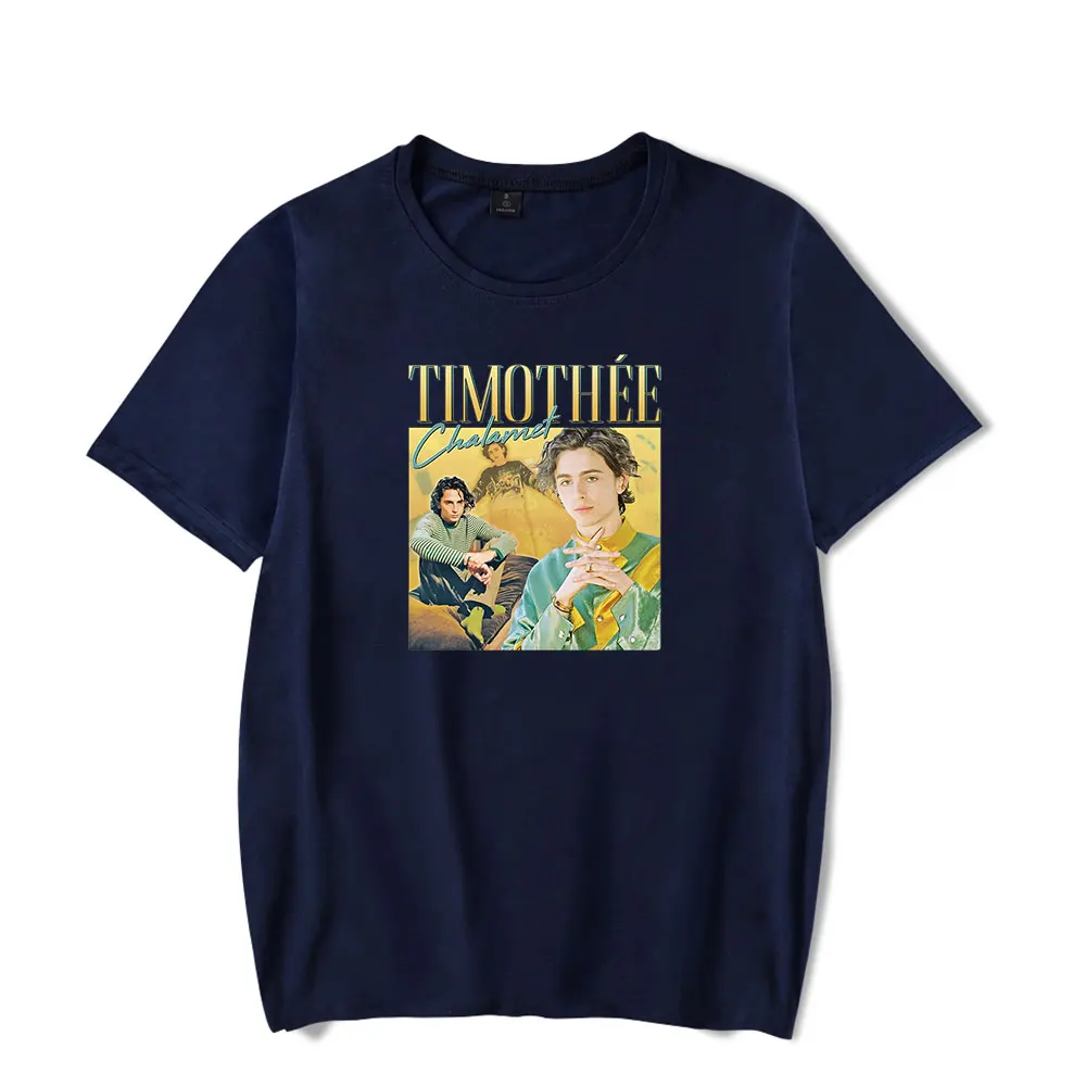 

Timothees Chalamets T-Shirt Men and Woman Short Sleeve Women Funny T Shirt Unisex Harajuku Tops