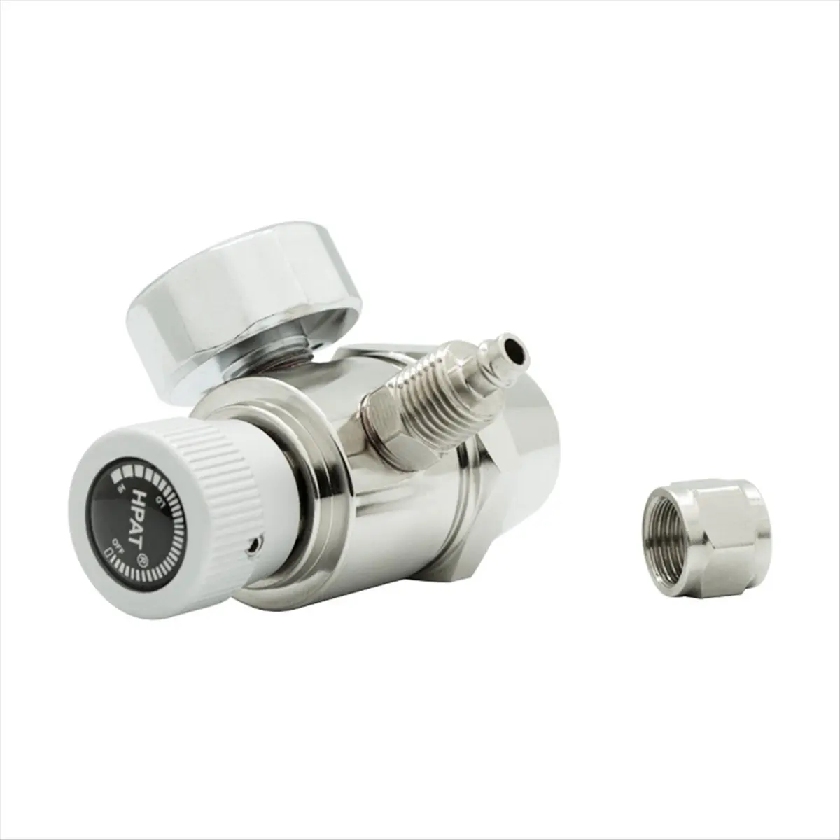 [TOP SALE] Aquarium CO2 Regulator 2000psi Pressure Gauge for 6mm Suction Tube 5/8-18UNF