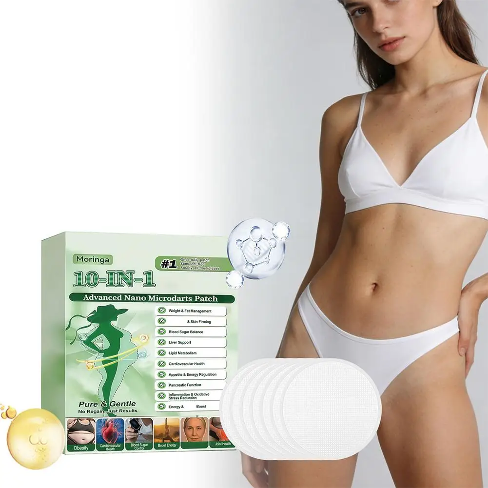 Firming Body Figure Line Skin Care Patch,Advanced Nano Microneedle Non-Invasive Wellness Slimming Aid Patch Weight Management