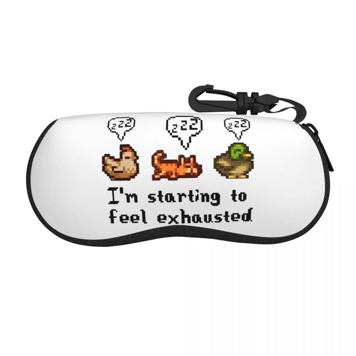 

Stardew Valley Farming Cute Chicken Glasses Case Protective Accessories Pelican-Town Glasses Box Gift Eyewear Container