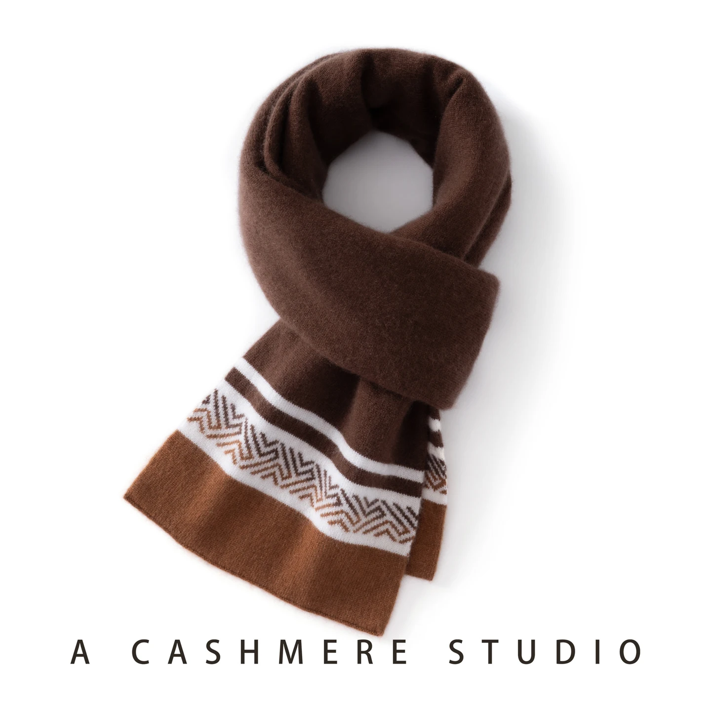 

MERRILAMB High Quality Cashmere Scarf For Women Winter Outdoor Casual Soft Warm Neckerchief Knitted Jacquard Thick Scarves