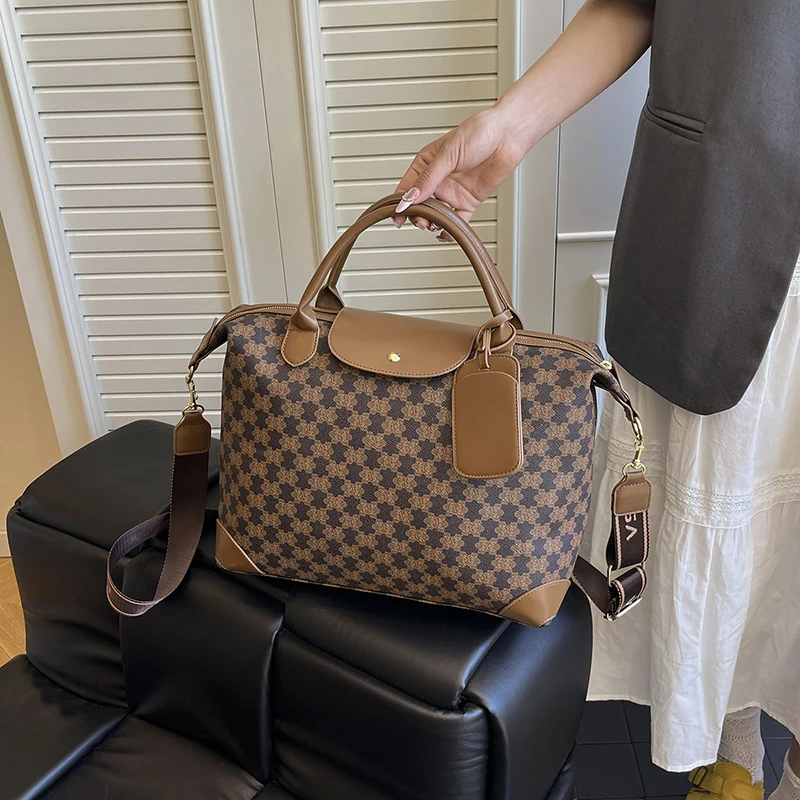 

Элегантная женская модная винтажная сумка, роскошная кожаная сумка через плечо, высококачественная классическая сумка через плечо