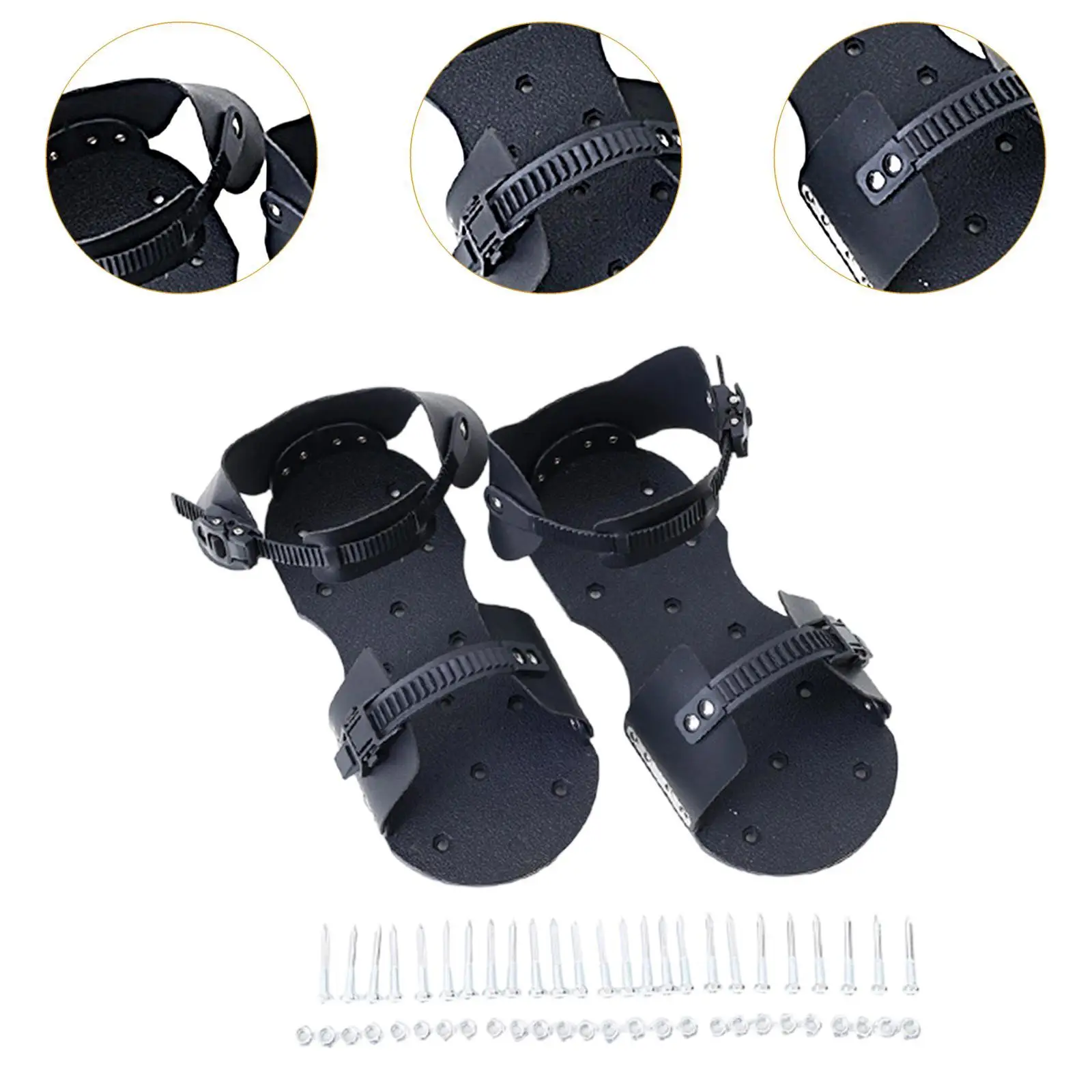 أحذية مهوية للحديقة في الفناء، أحذية مدببة لمركبات تسوية الأرضية