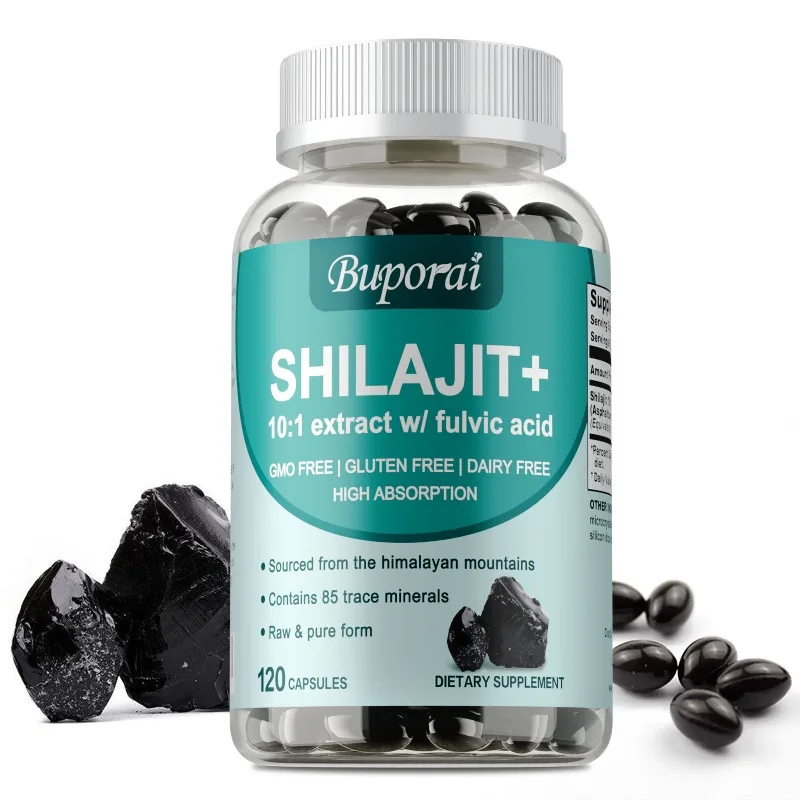 

Шиладжит - снижает усталость, улучшает здоровье мозга и сердца, способствует росту мышц, повышает выносливость, концентрацию внимания и память, укрепляет иммунитет.